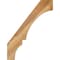 Ekena Millwork 4"W x 26"D x 34"H Balboa Rough Sawn Knee Brace, Western Red Cedar BRC04X26X34BOA00RWR - alternate 3